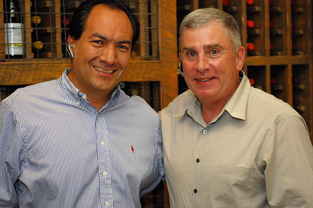 Jose  Gonzalez (Vice President of Sales, Plantronics) and General John Abizaid