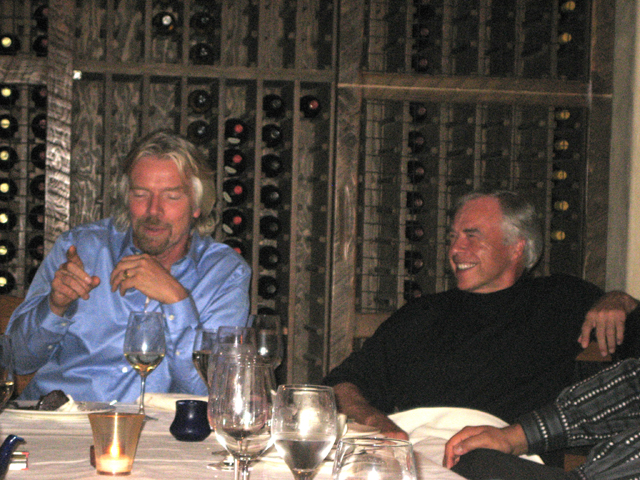 Richard Branson with Ken Weller, Ken Weller LLC